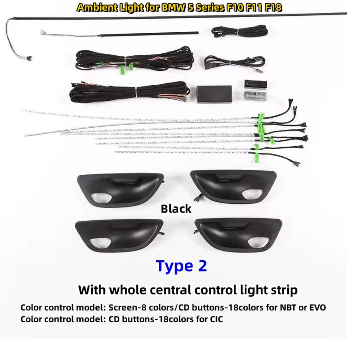 BMW F10 Ambient Lighting Kit (5 Series)