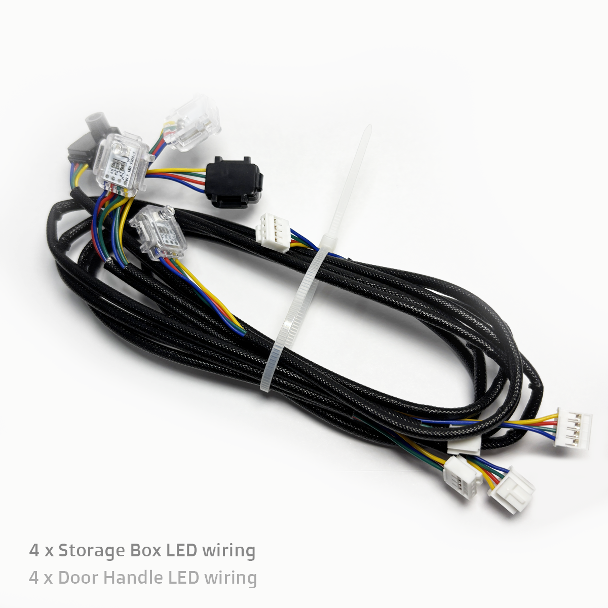 Universal 64 Multi-Color Car Interior Ambient Lighting Kit