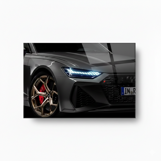 Audi RS7 LED Poster